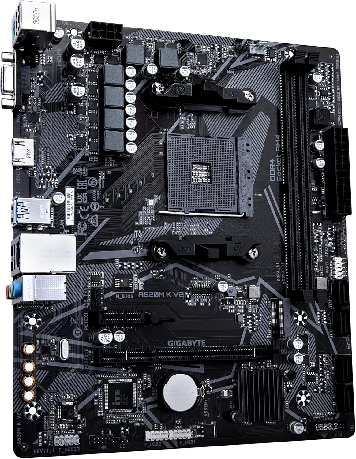GIGABYTE A520M K V2 Specifications Performance Price History Gallery gigabyte-a520m-k-v2-specifications-performance-price-history-gallery